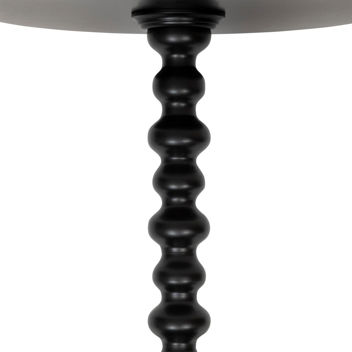 TABLE CAFE ALIX NOIR D.38CM