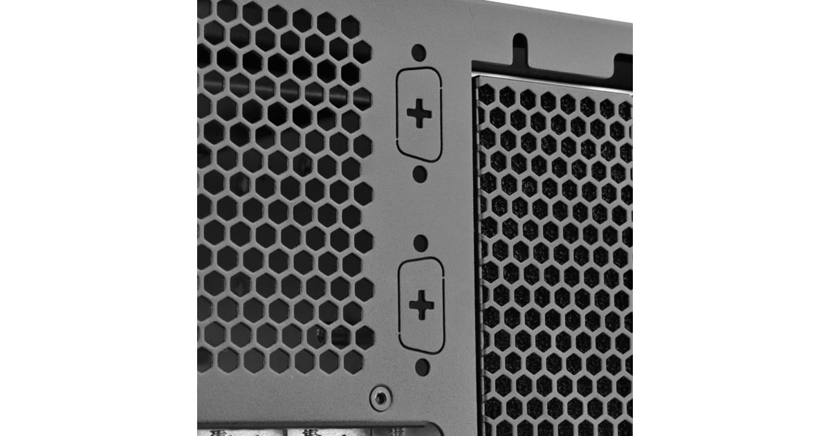 SilverStoneRM47-502-I rack behuizing  (Zwart)