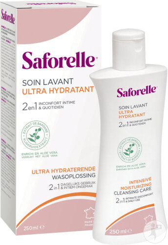 Saforelle Soin Lavant Ultra Hydratant Gel 250ml