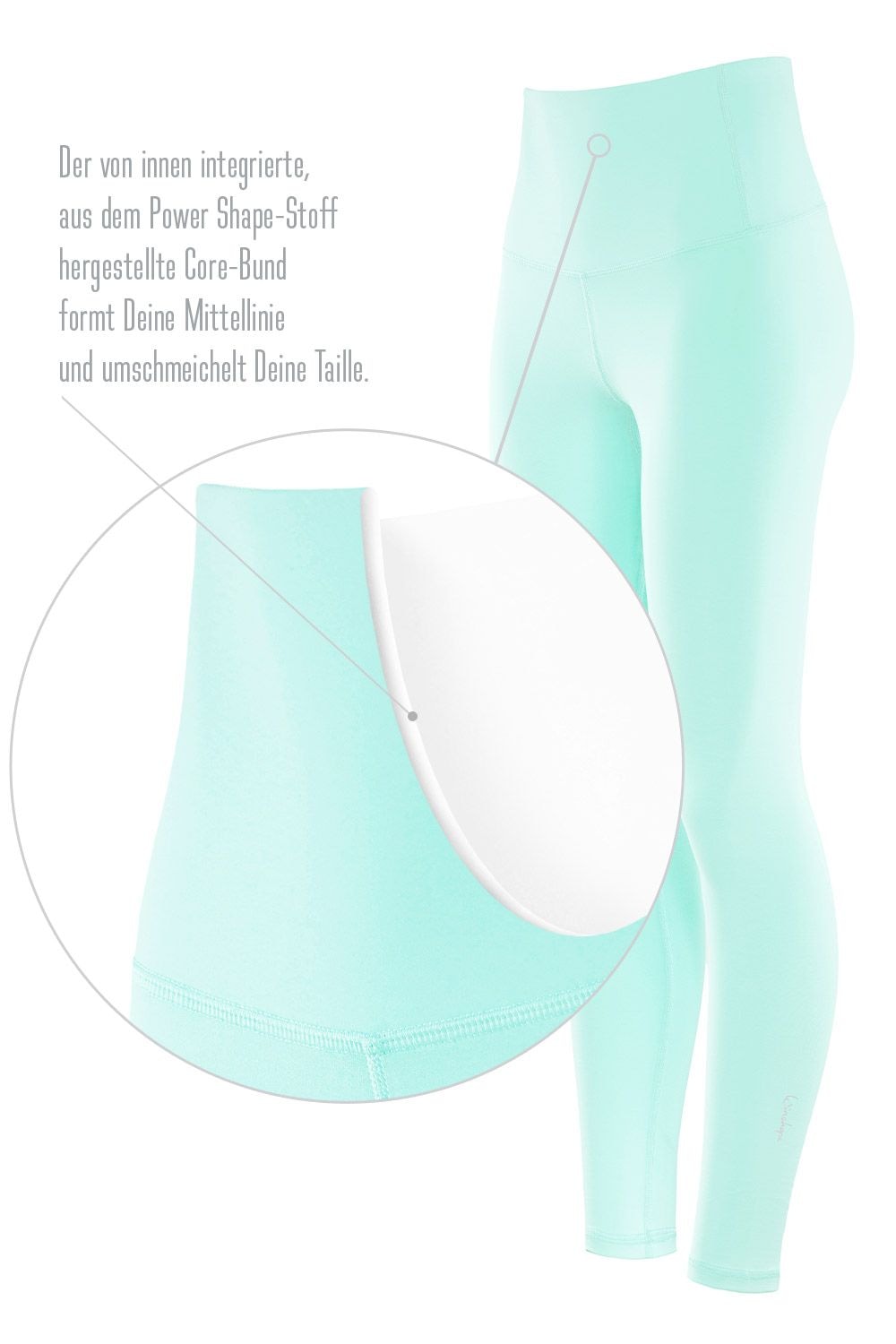 Winshape Leggings »Functional Comfort HWL117C«  mit V-Shape Applikation und Core-Bund