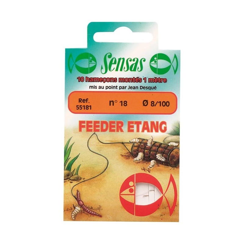 Hamecon Monte Feeder Sensas Etang