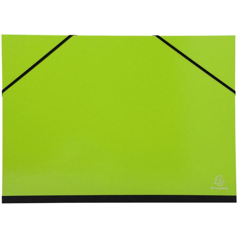 Carton à dessins avec élastiques IDERAMA - A3 - Couleurs assorties