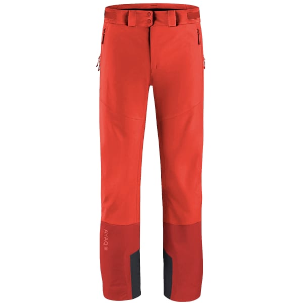 Pantalon ski de randonnée AYAQ NUNATAK HYBRID PANTS W ORANGE SUNRISE