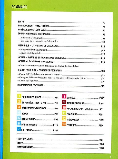 CAF 84 - ESCALADE EN DROME PROVENCALE