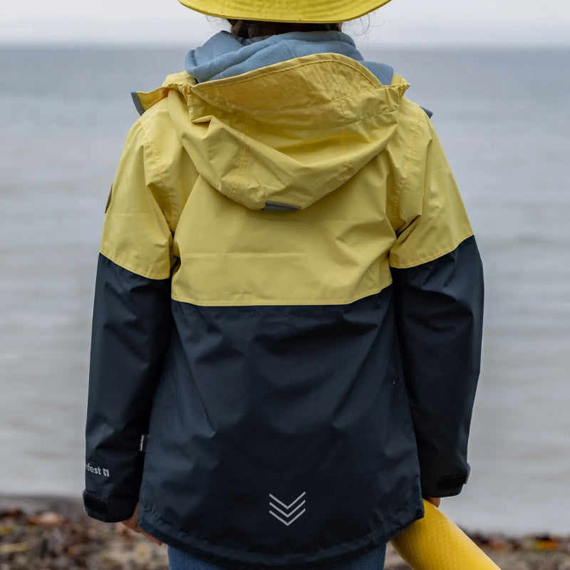 Kinder Puck Regenjacke sunshine