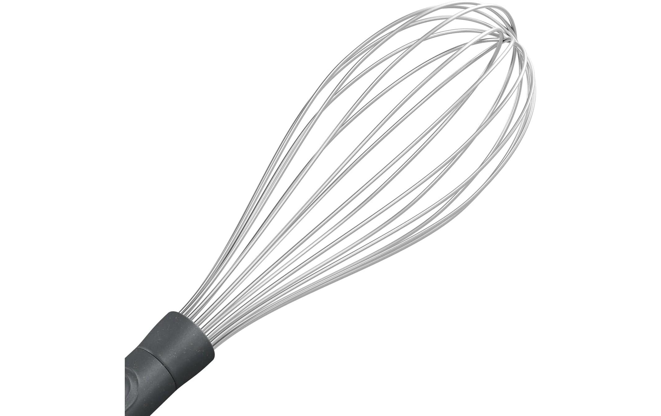 Schwingbesen L Grau/Schwarz/SilberRahm und Crèmes schnell und mühelos mit dem Schneebesen schlagen