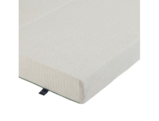 SOMEO - Matelas naturel latex naturel aube clic-clac ecru 60+60x19...