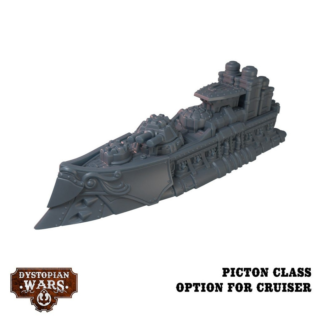 Dystopian Wars: Britannia Battlefleet Set