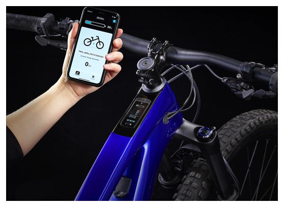 VTT Électrique Tout-Suspendu Trek Fuel EXe 9.5 Shimano Deore 12V 360 Wh 29'' Bleu