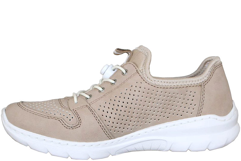 RIEKER TRAVESKO I BEIGE MESH