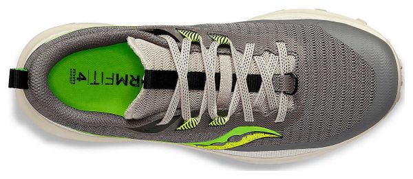 Chaussures de Running Femme Saucony Peregrine 13 Gris Jaune