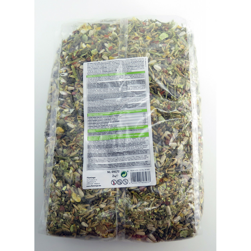 Nourriture aliment complet pour lapin sac de 2 kg