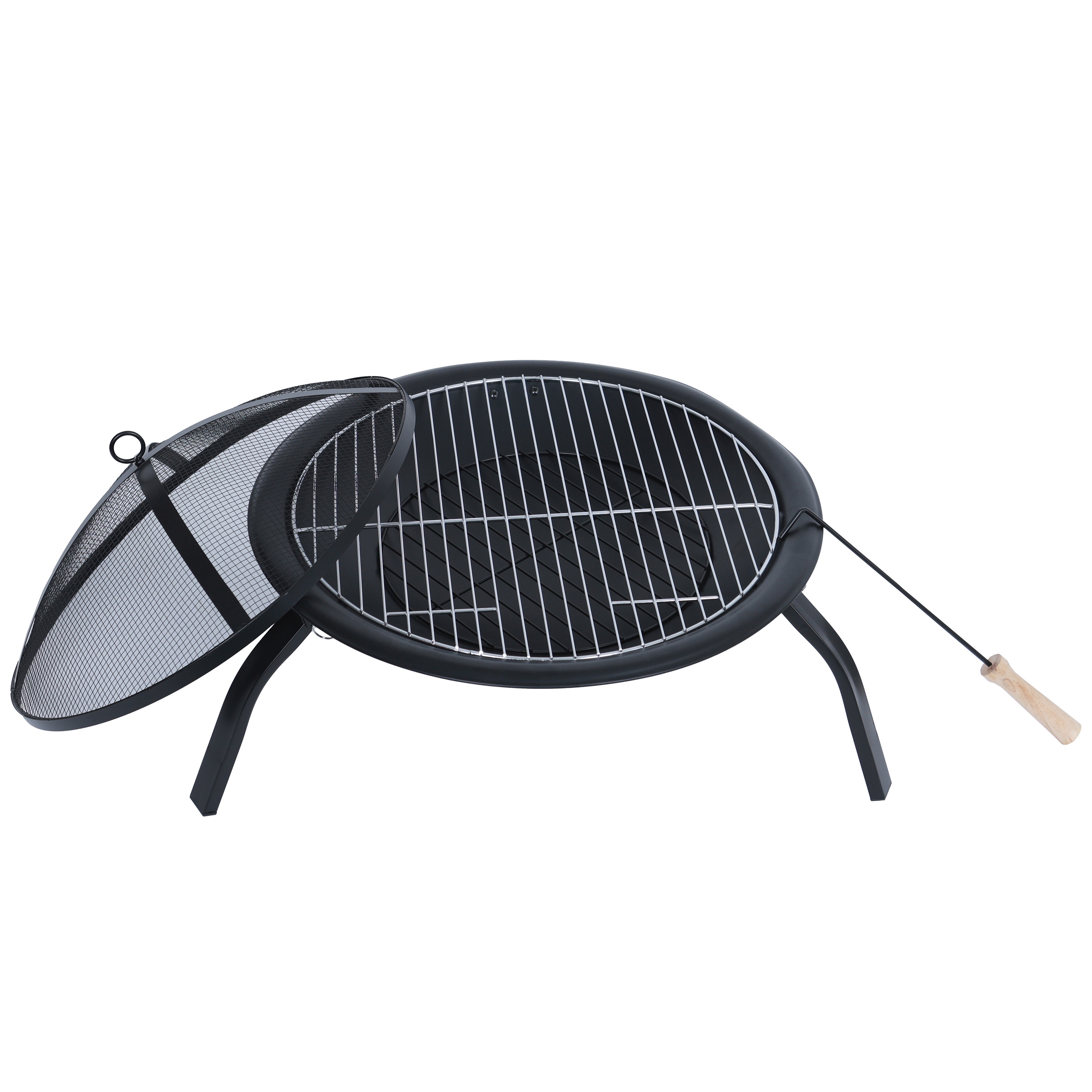 Feuerschale mit Grillrost Ø 56 cm