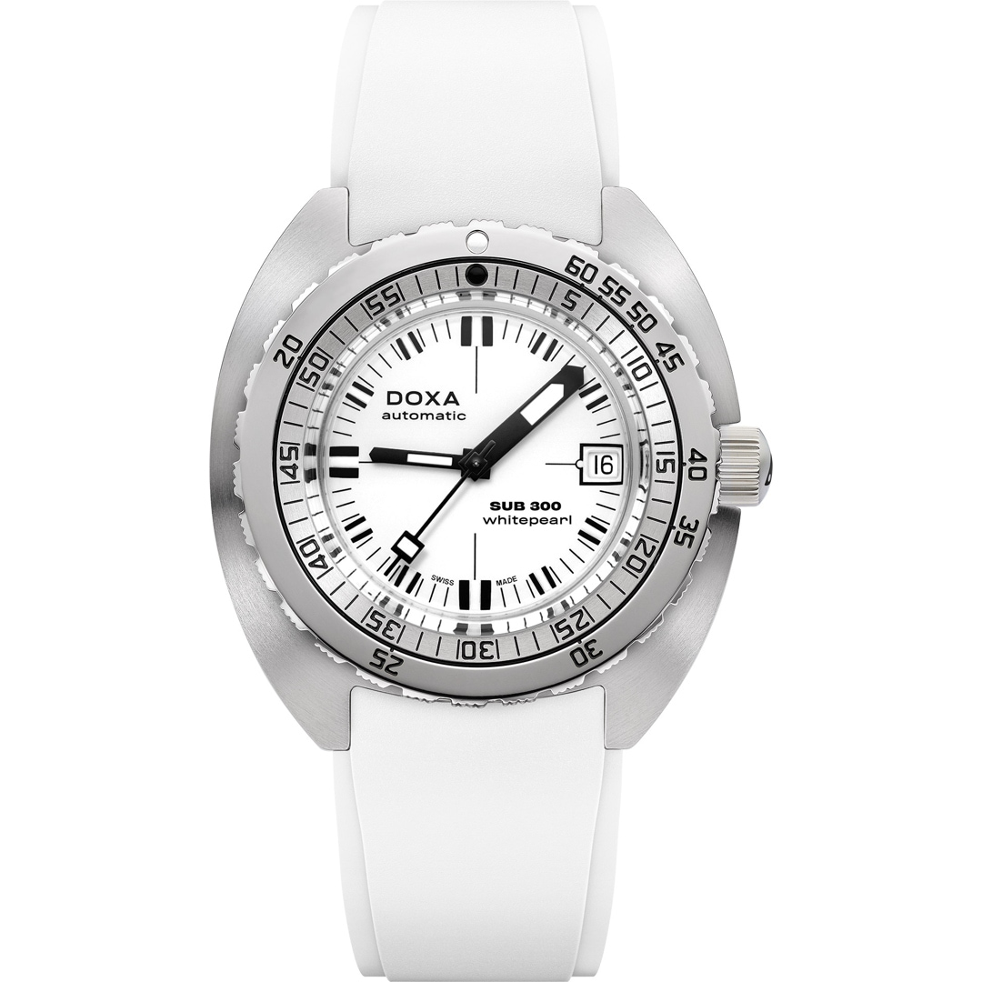 Doxa SUB 300 Whitepearl