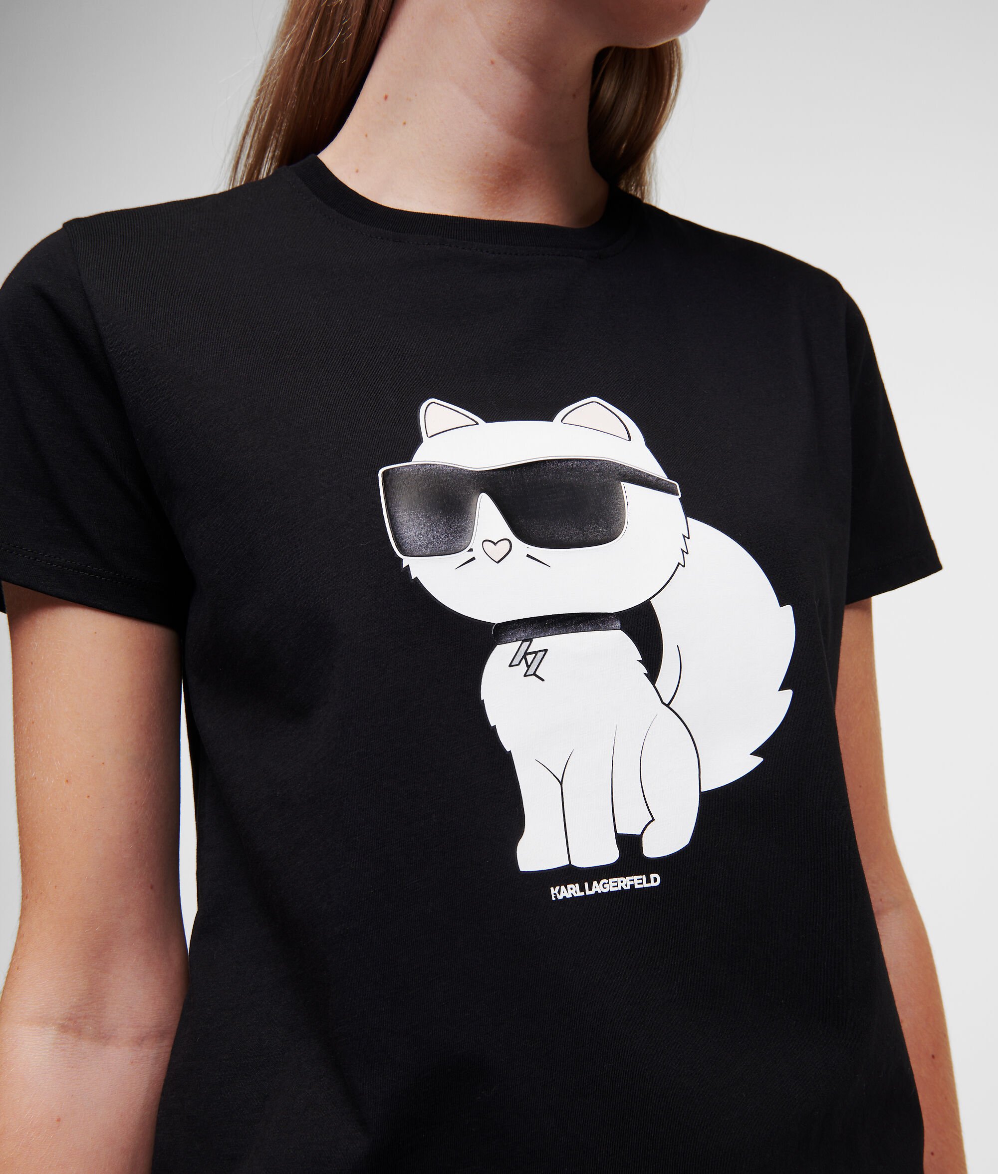 T-SHIRT CHOUPETTE KARL IKONIK