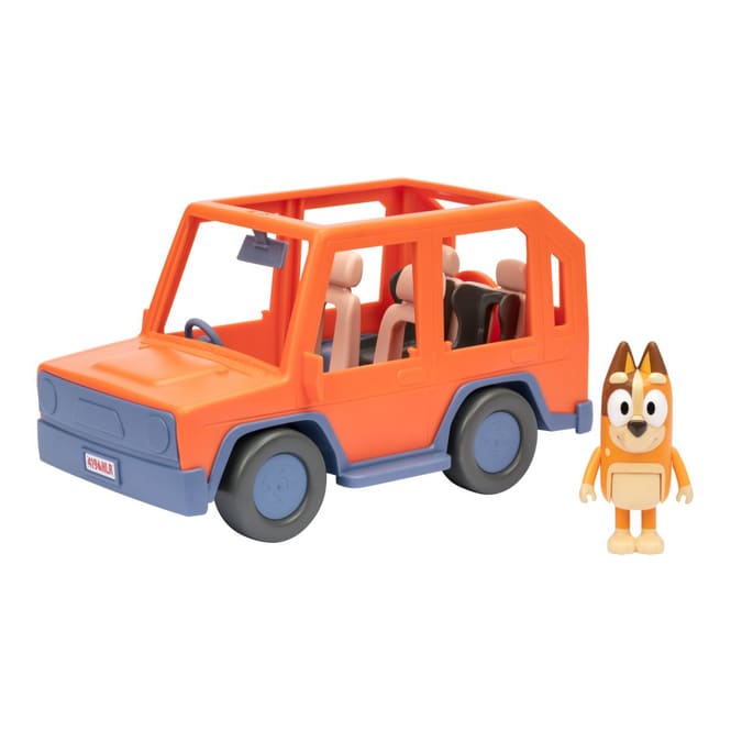 Bluey - Familienausflug - Familienauto