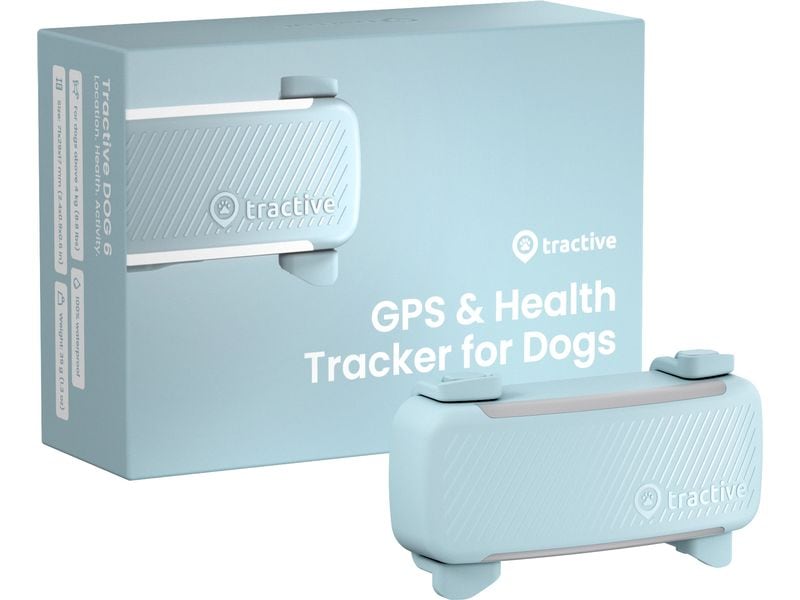 tractive GPS-Tracker DOG 6 Mint GPS Tracker für Hunde