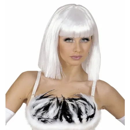 Widmann 6381Y Perücke Crazy Horse weiss
