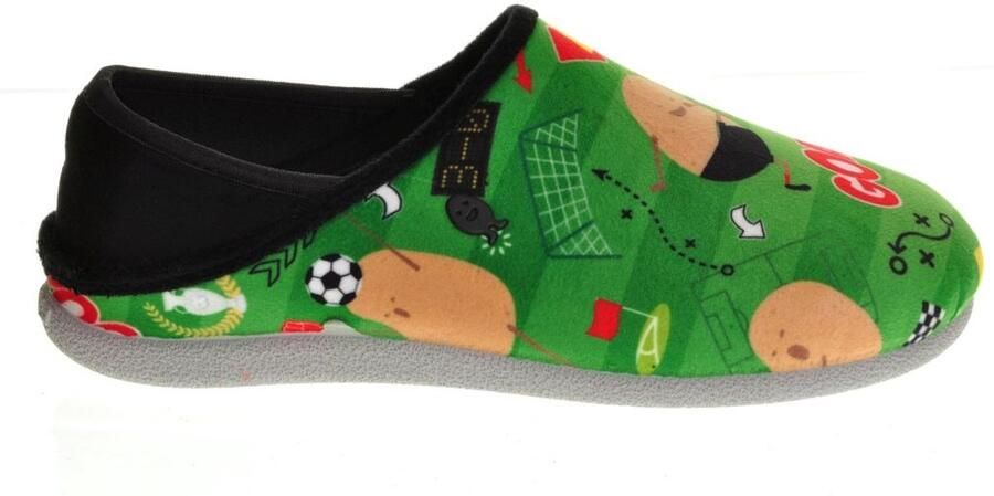 Hot Potatoes Zeillern Sloffen Heren Junior Green
