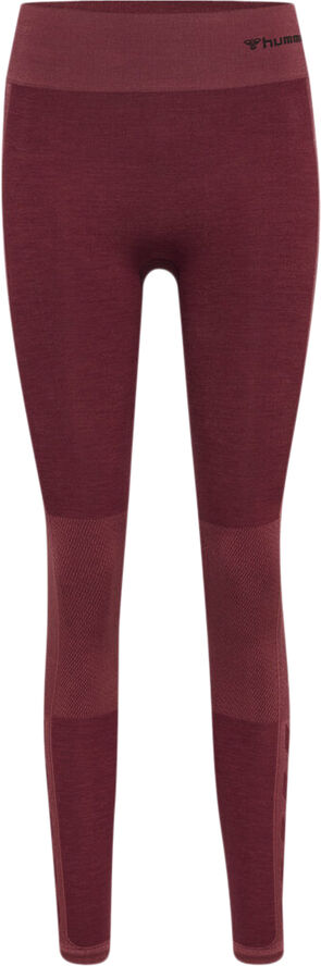Hummel Clea Seamless Mid Waist leggings Rød