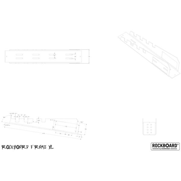 Rockboard Frame XL