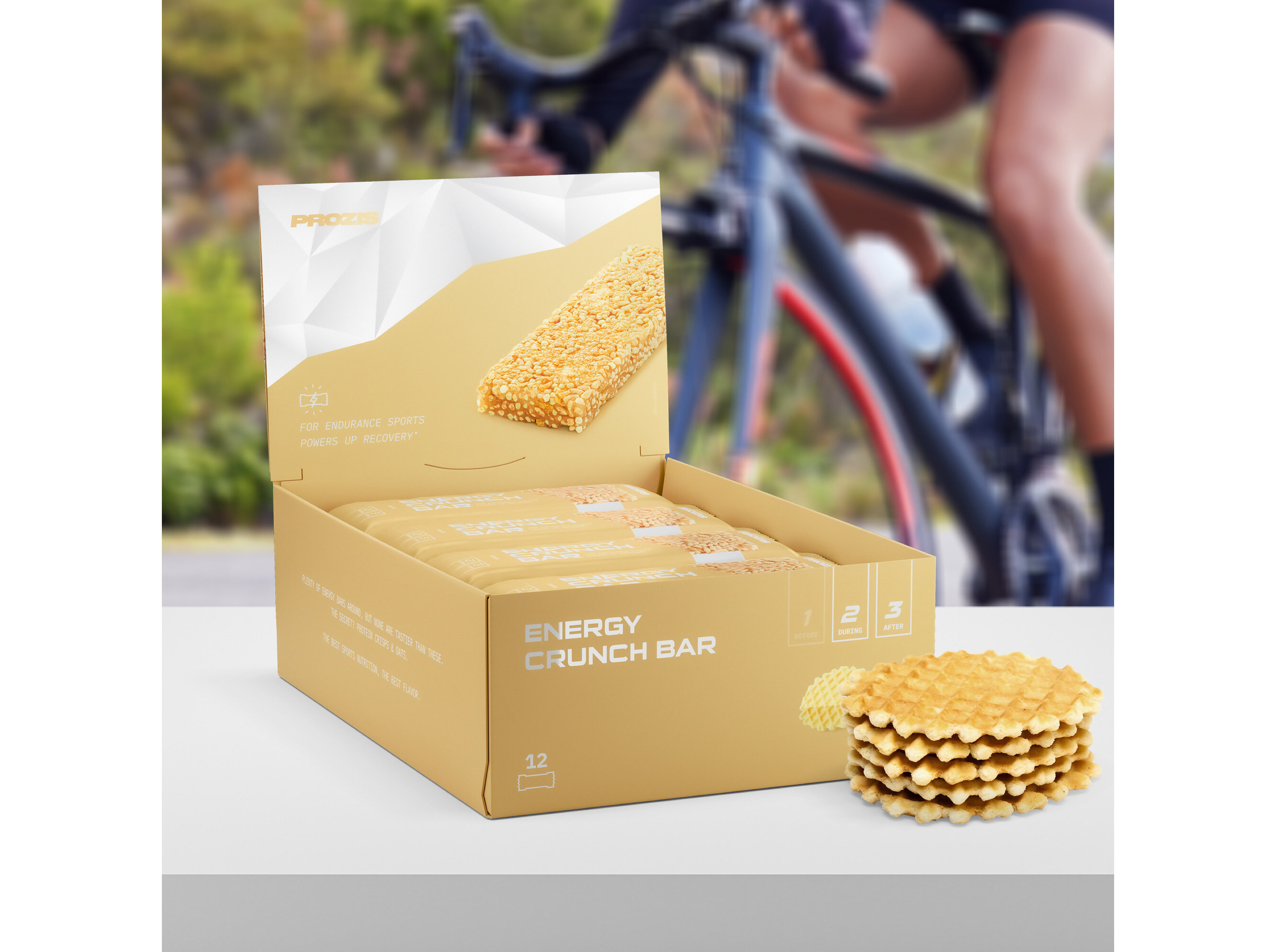 BARRA ENERGY CRUNCH PROZIS BOLACHA 40G