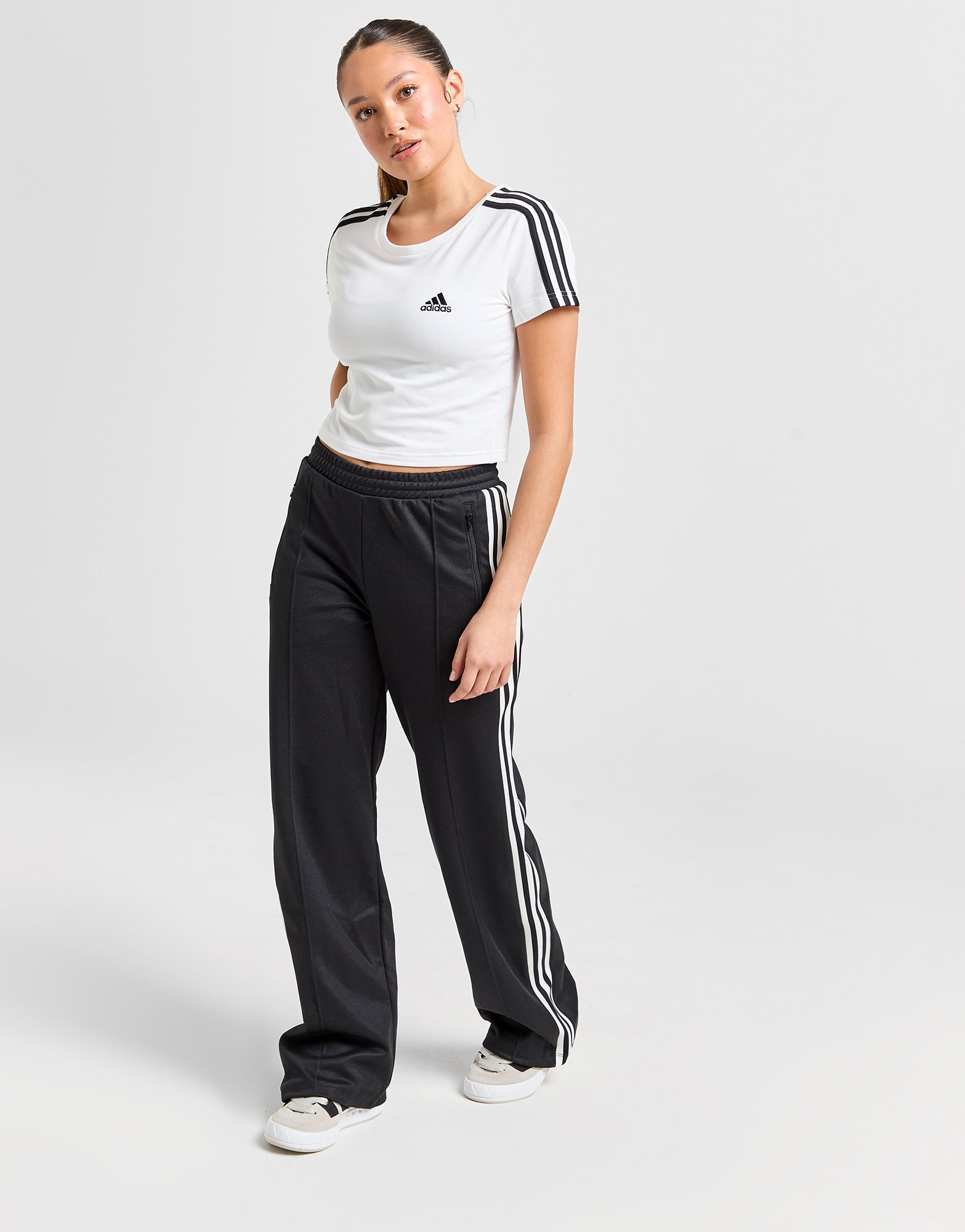 adidas T-shirt 3-Stripes Slim Femme