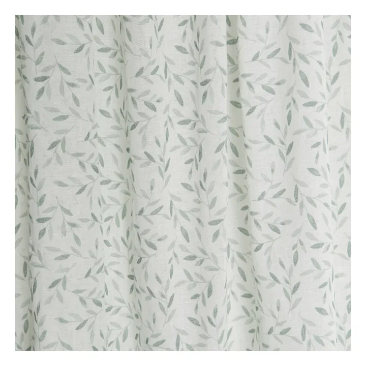 Cam Cam Ciel de lit  Green Leaves en coton bio | Sauge