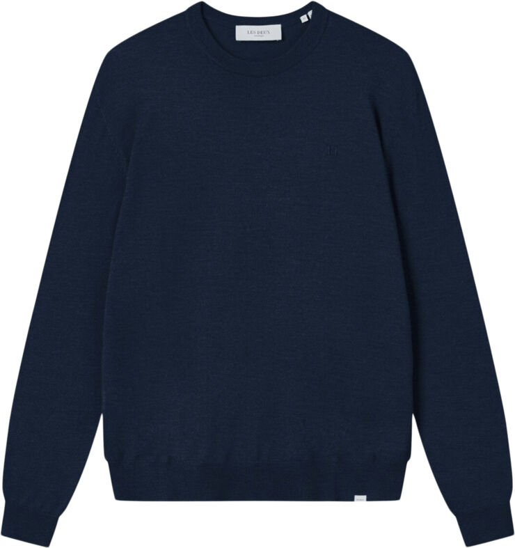 Les Deux Greyson Merino Knit Navy