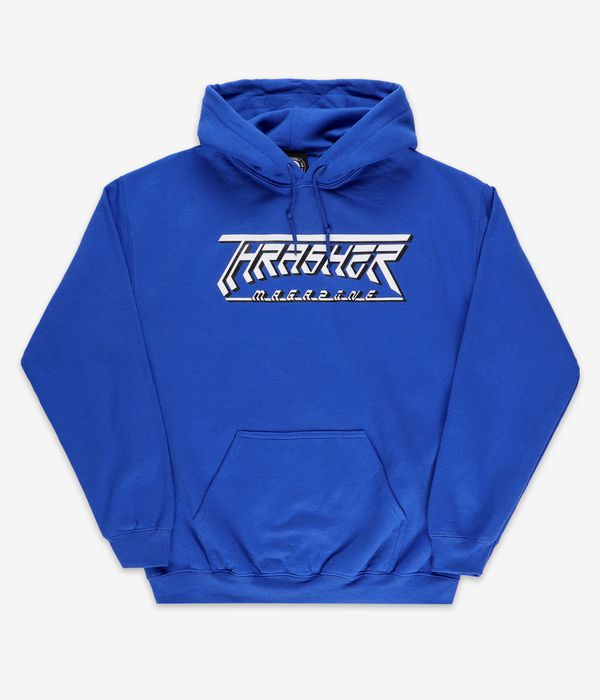 Thrasher Future Logo Hoodie (royal blue)