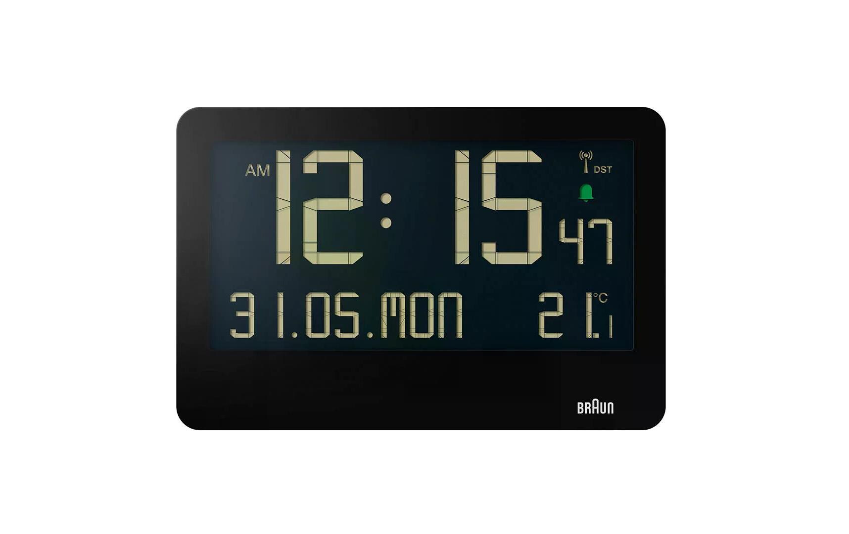 Digitalwecker mit Weckfunktion SchwarzDigitaluhr