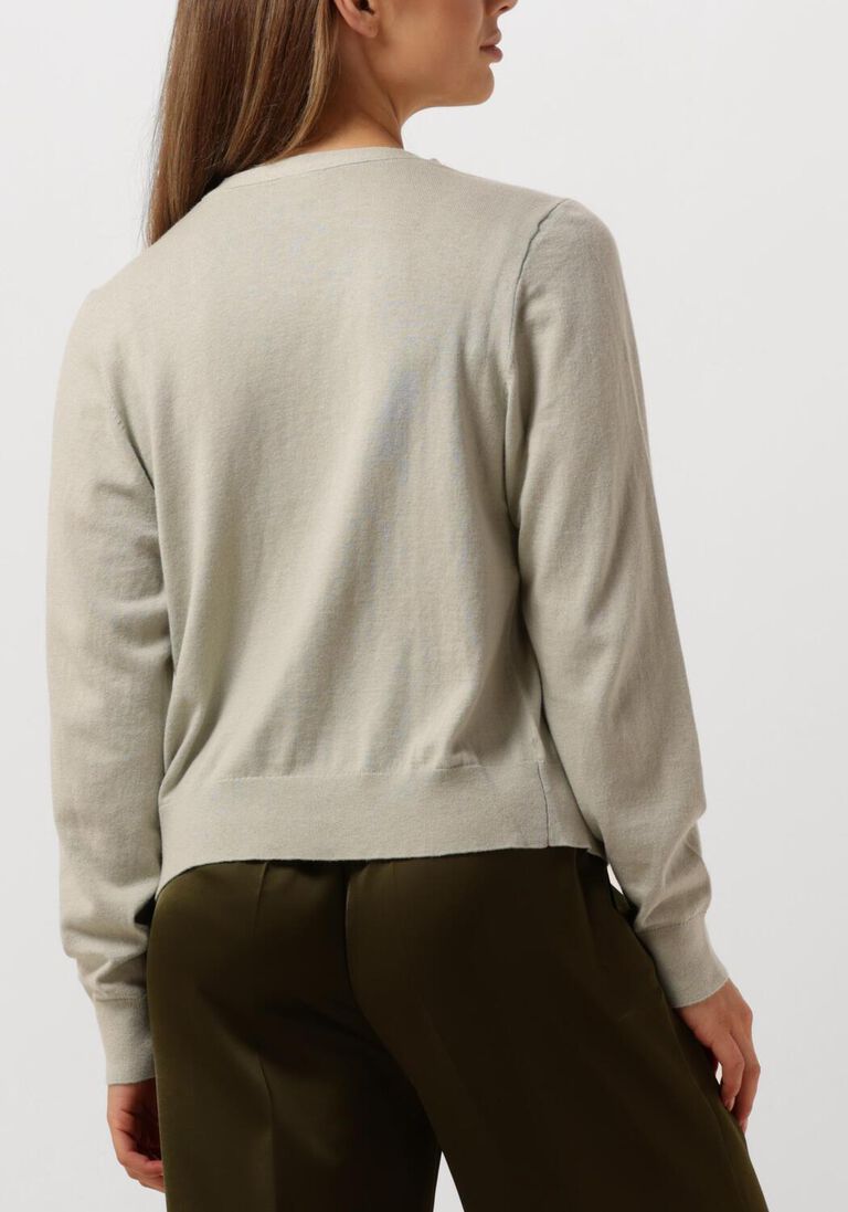 groene dante6 vest cashmere mix vest