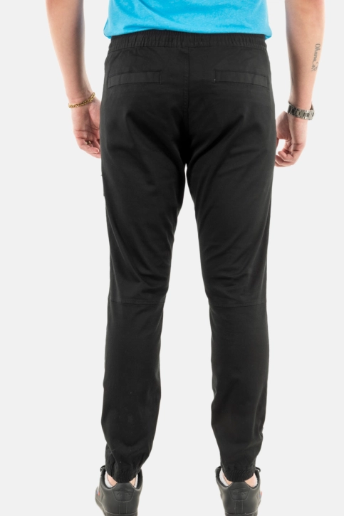 Pantalons calvin klein jeans skinny monologo beh black