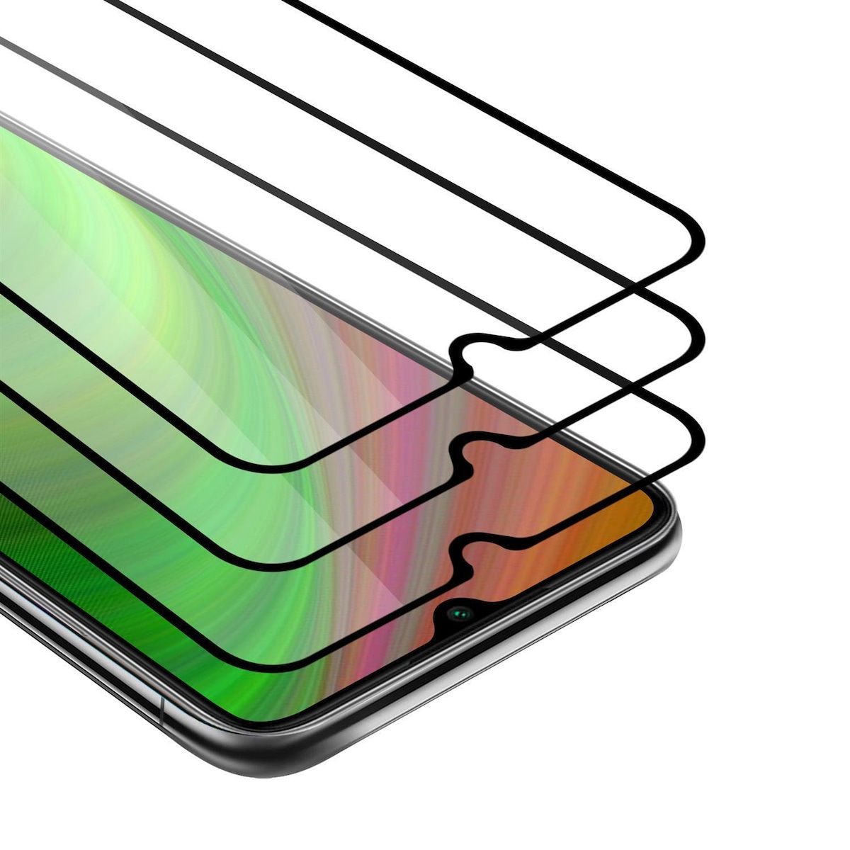 Xiaomi RedMi NOTE 8T 3x Skjermbeskytter Skärmskydd