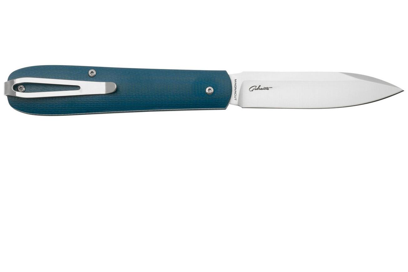 Böker Coffin 112944 Denim Micarta, slipjoint zakmes, Chuck Gedraitis design