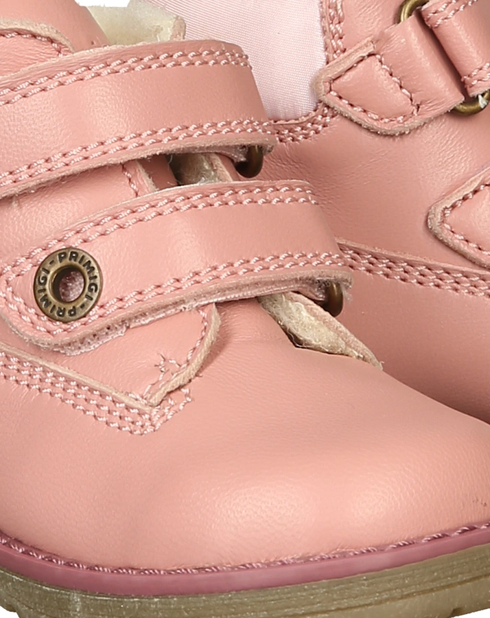 Klett-Halbschuhe PCA gefüttert in altrosa