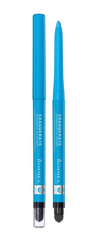 Rimmel London Eyeliner Exaggerate 240 Aqua Sparkle 1 stuk