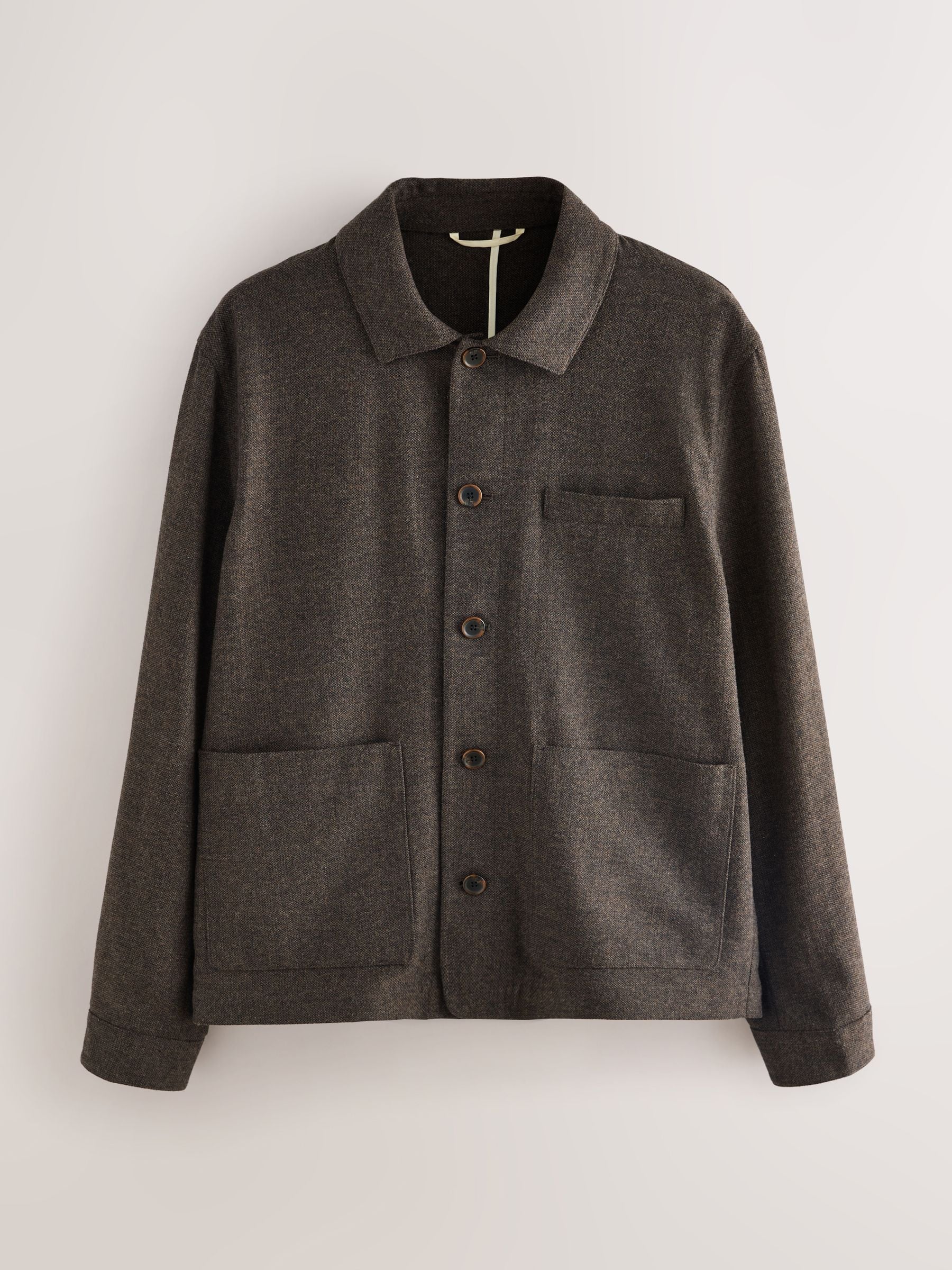 Bruin - Smart Textured Chore Jacket With Wool