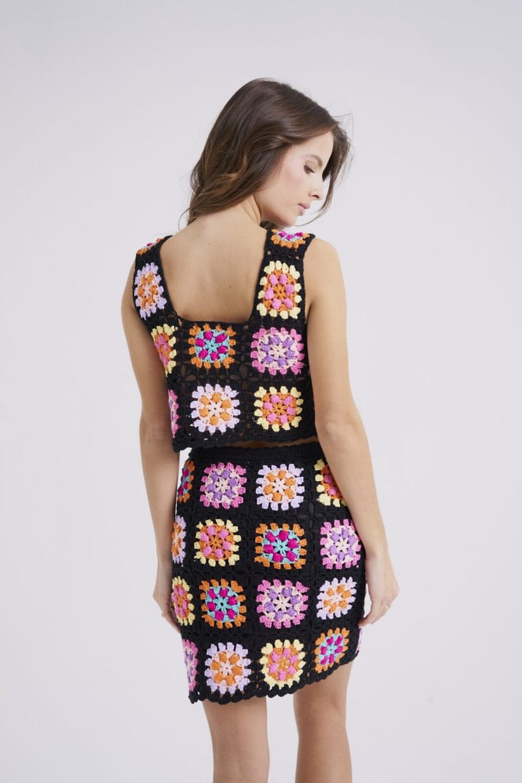 Anobel Copenhagen Crochet Tank Top Q308 black