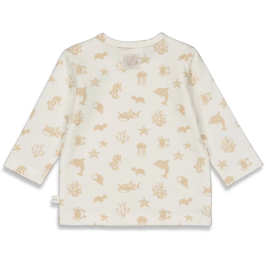 Feetje Langarmshirt Ocean Child Natur
