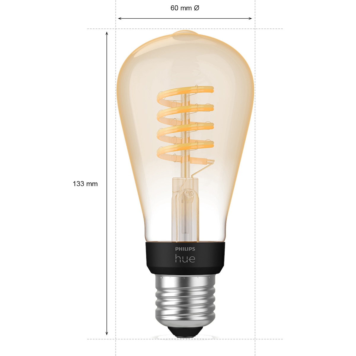Philips Hue WA 7W Fil ST64 E27
