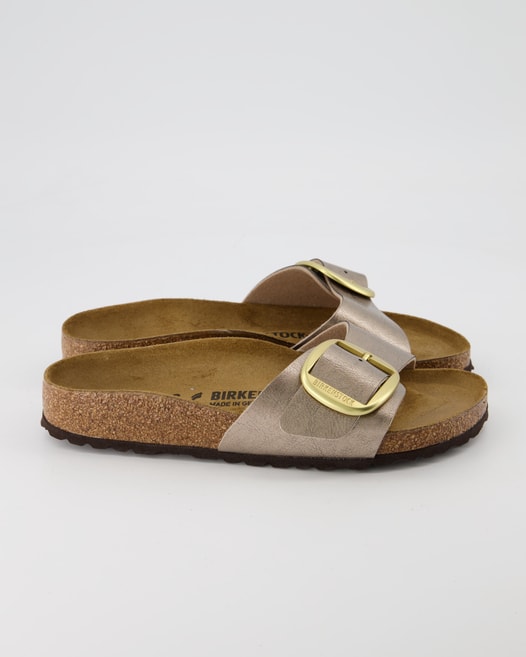 Birkenstock Madrid Big Buckle Pantoletten in Bronze
