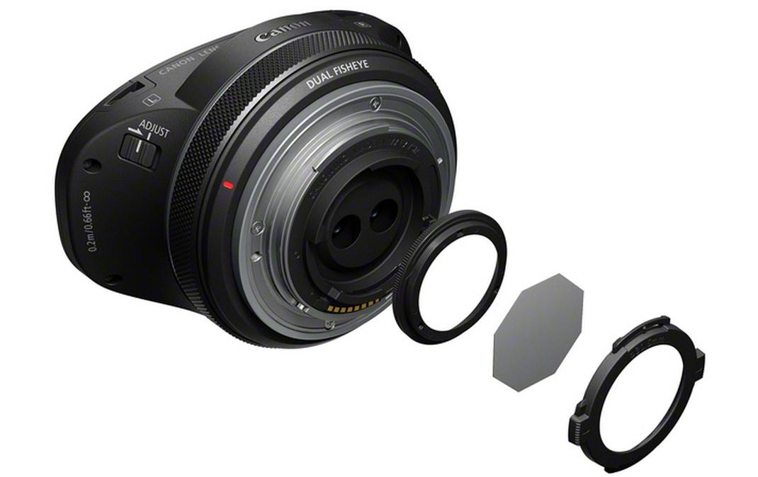 Festbrennweite RF 3.9mm F/3.5 STM Dual Fisheye – Canon RF<br>Duales Fischaugen-Objektiv