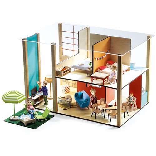 Djeco poppenhuis kubus DJ07801