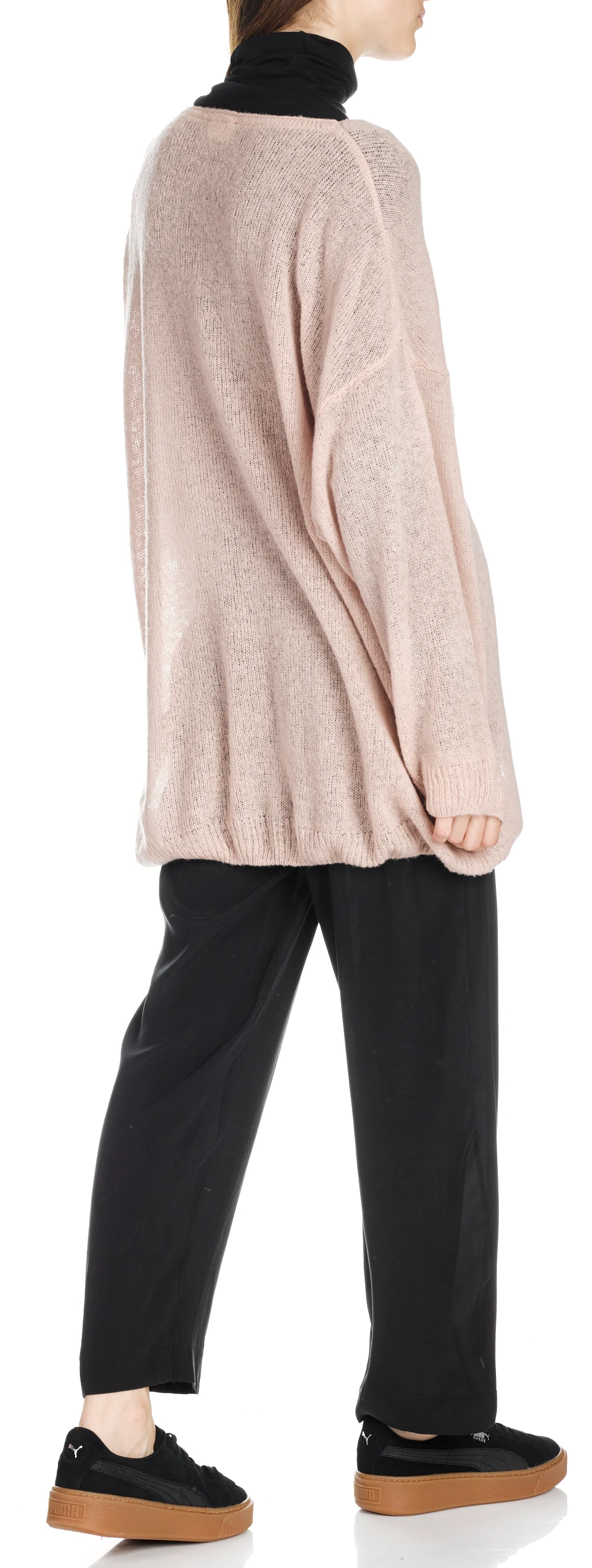MASSACHUSETTS - Sous-pull en coton | Noir