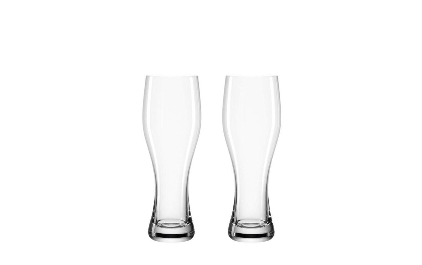 Bierglas Taverna Weissbierglas 330 ml, 2 Stück, TransparentWeizenbiergläser