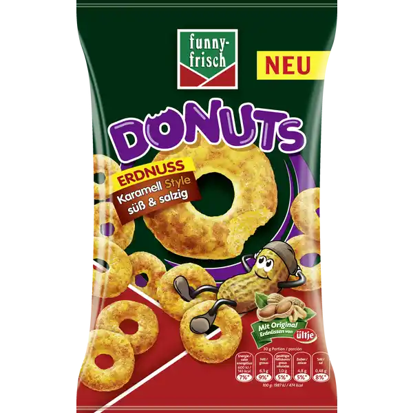 Donuts ERDNUSS Karamell Style süß & salzig