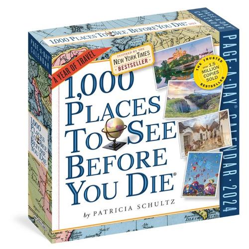 1,000 Places to See Before You Die Page-A-Day Calendar 2024: A Year of Travel (Calendar)