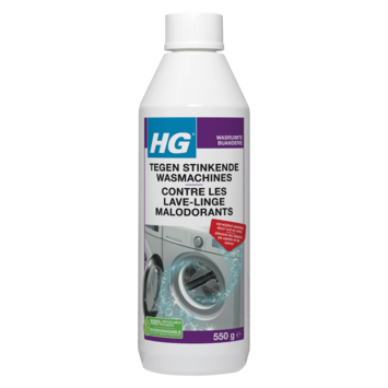 HG stinkende wasmachine reiniging