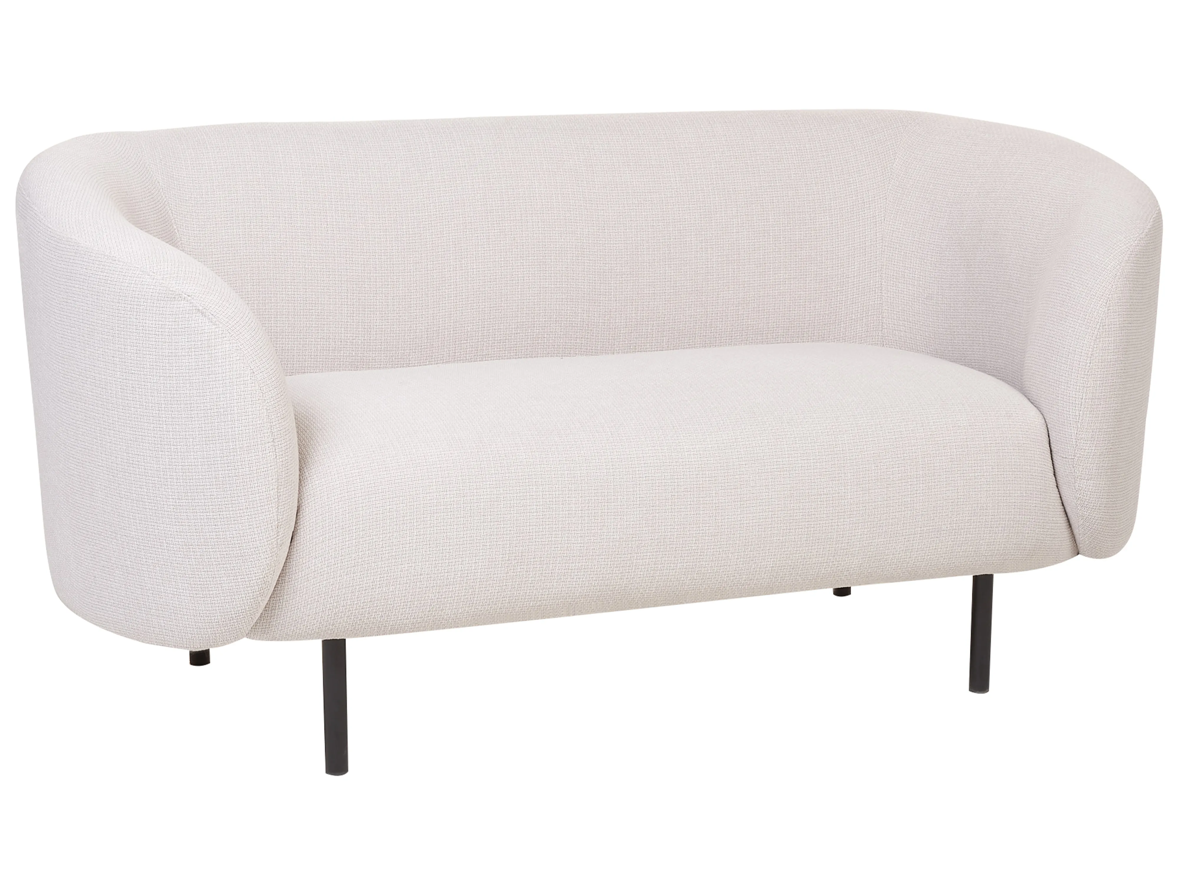 Bank 2-zits LOEN Stof Lichtbeige